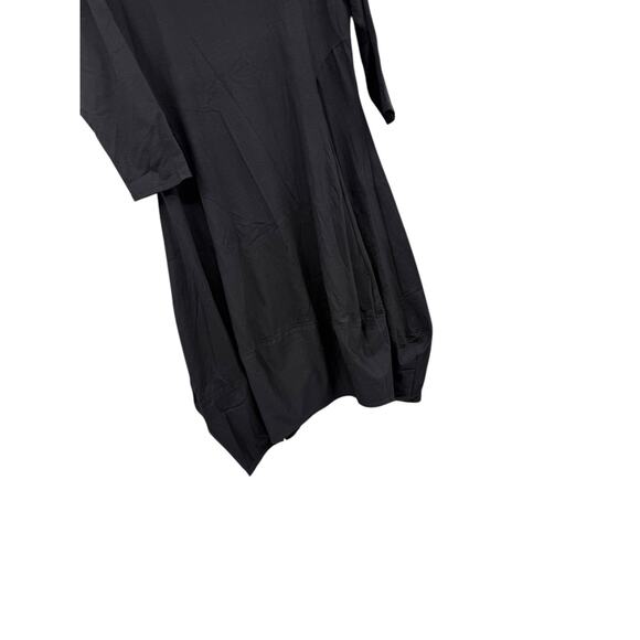 Just Jill Dress Womens M Black Long Sleeve Minimalist Lagenlook Capsule Office - Picture 4 of 7